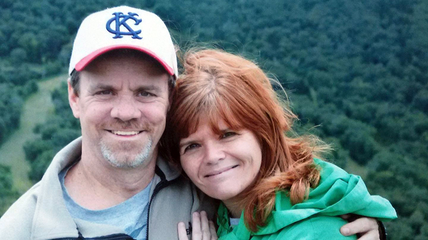 Cherrington and wife Wendy